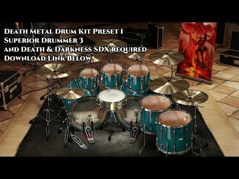 Death Metal Superior Drummer 3 Death and Darkness SDX Preset